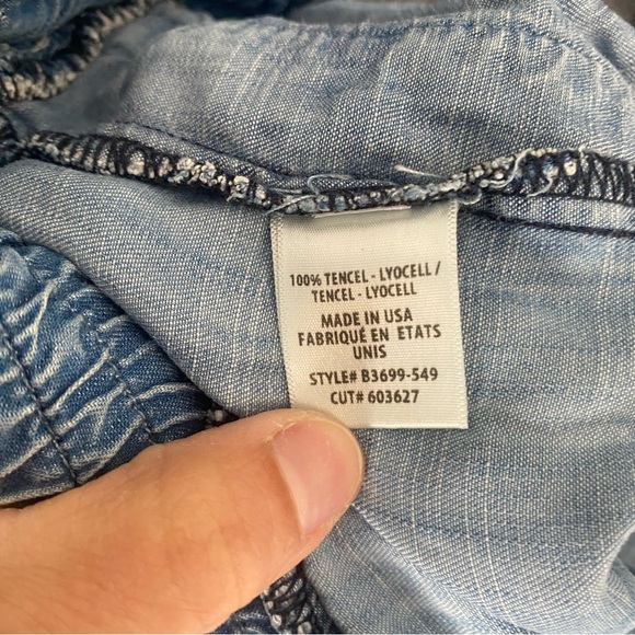 Bella Dahl Sky Blue Jogger Women’s Pants Size Medium - Picture 10 of 10